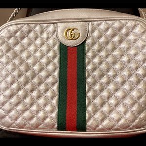 Gucci laminated calfskin